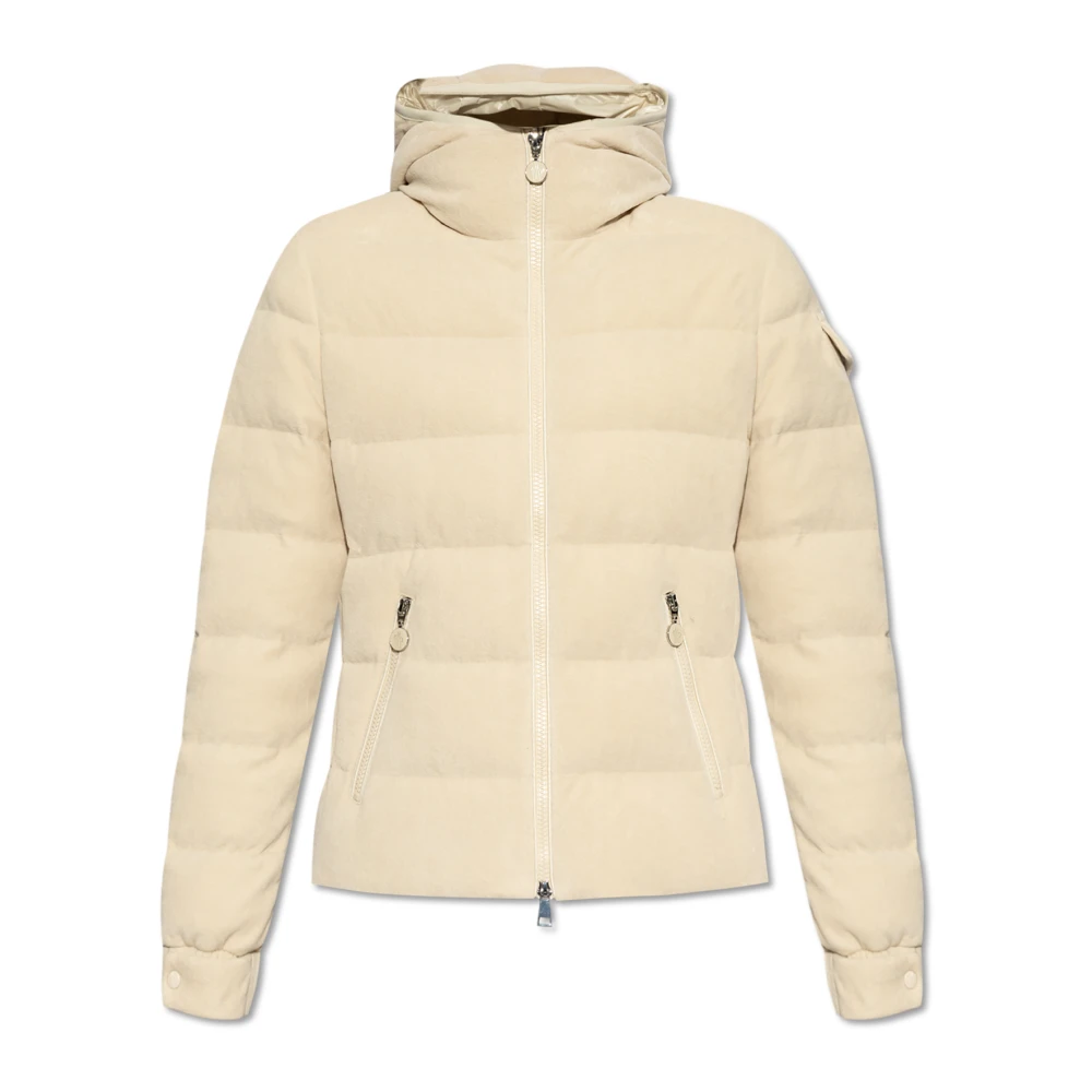 Moncler Donsjack Ivoire Beige Dames