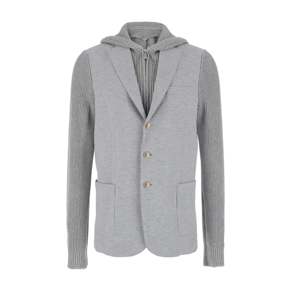 Eleventy Herren Grau Jacken, 3XLgröße: