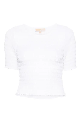 Skräddad Georgette-T-shirt