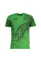 t-shirt-en-coton-vert-avec-logo-imprime