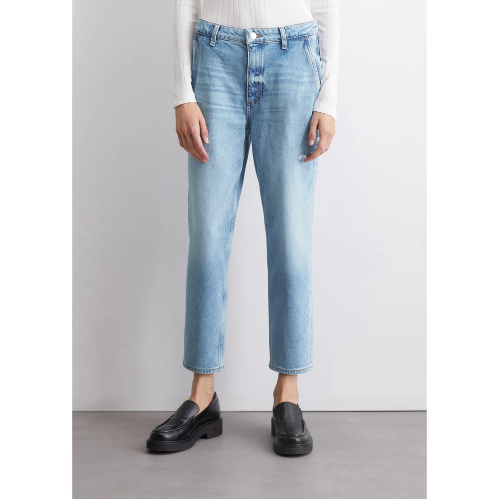 Marc O'Polo Jeans model Iva boyfriend cropped Blue Dames