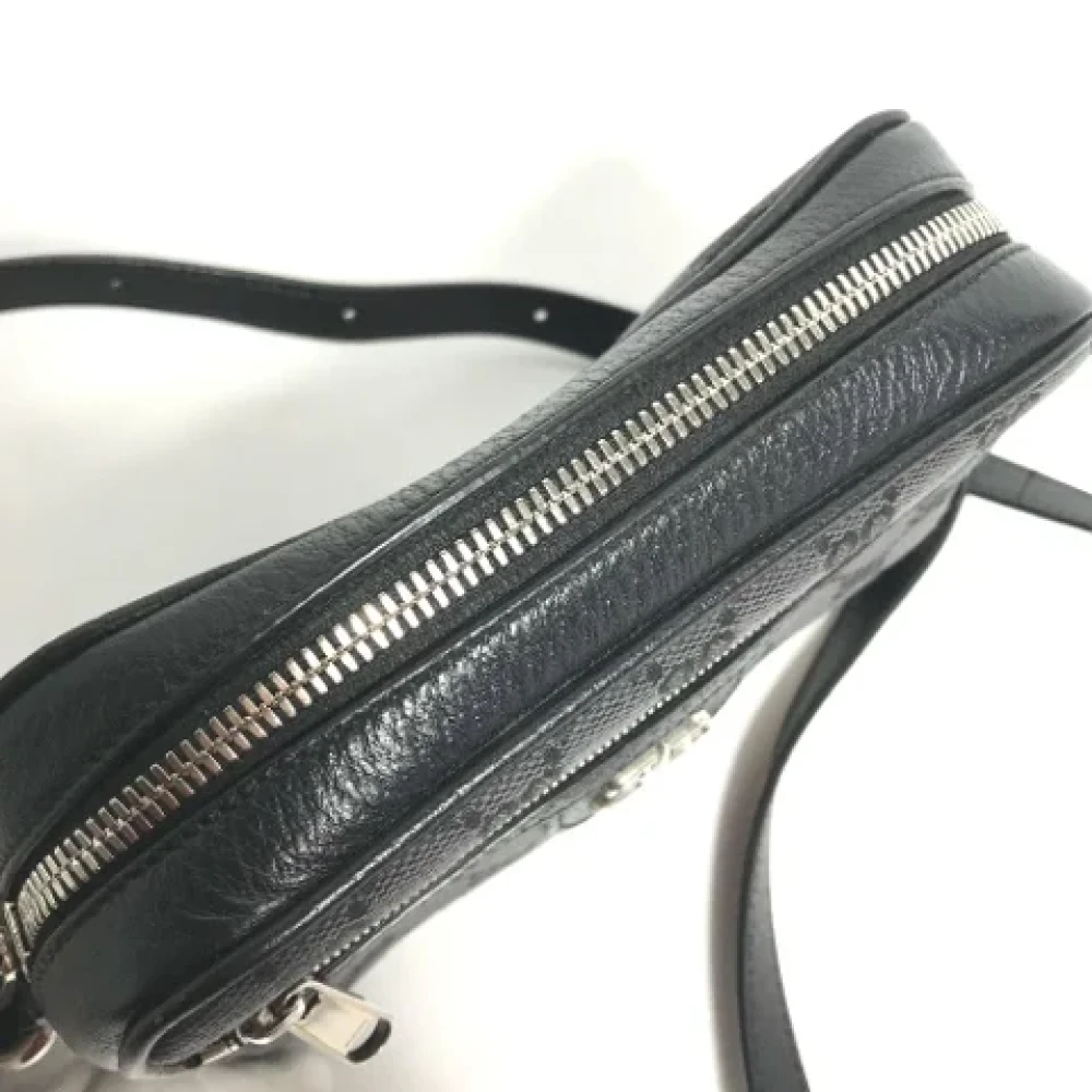 Gucci Vintage Pre-owned Fabric gucci-bags Black Heren