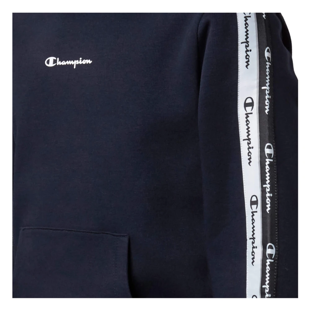 Champion Hoodie Blue Heren