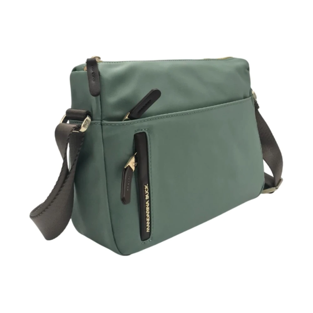 Mandarina Duck Hunter Schoudertas met Meerdere Zakken Green Dames