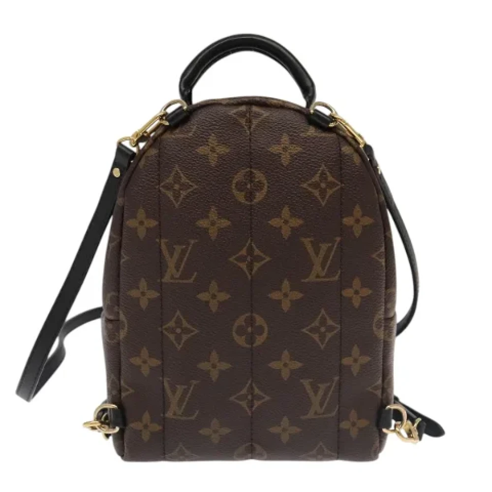 Louis Vuitton Vintage Pre-owned Canvas backpacks Brown Dames