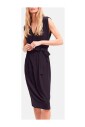 zwarte-crepe-wrap-jurk-met-franjes