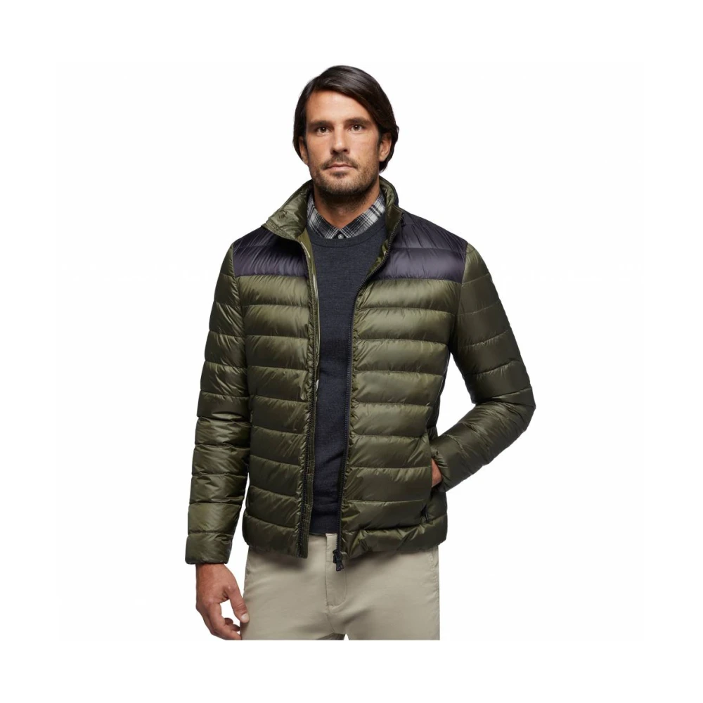 Geox Heren Dons Winterjas Green Heren