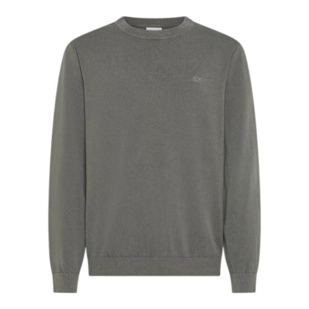 Sun68 Gray Jumper - Male - Sweatshirts - L - Sweatshirts & Hoodies