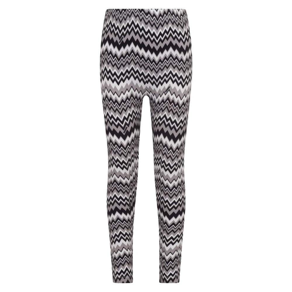 Missoni Girls Multicolor Zigzag Leggings - Leggings - 8 Y - Kids
