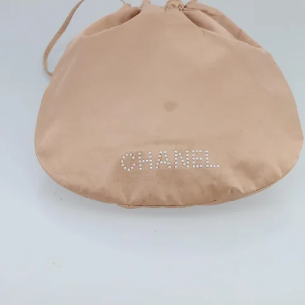 Chanel Vintage Pre-owned Leather handbags Pink Dames