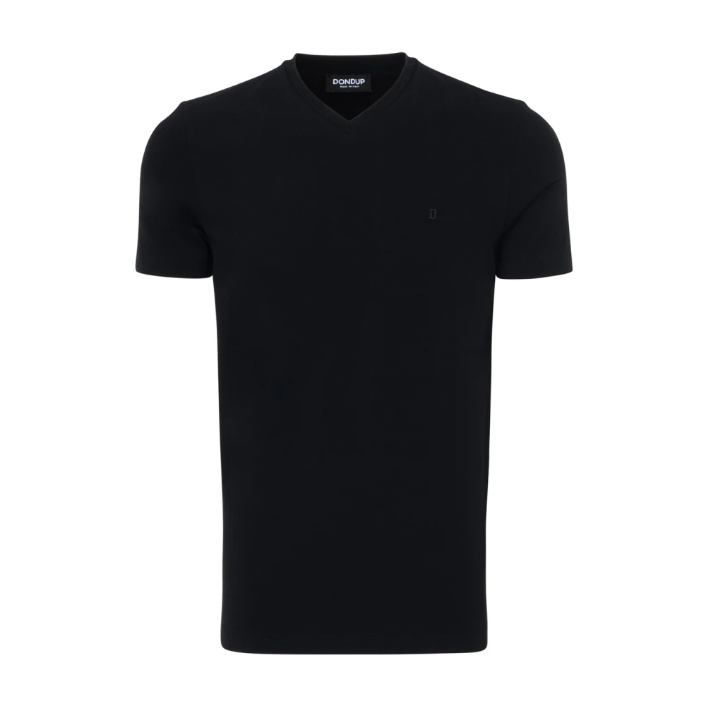 Dondup Casual T-shirt in zwart Black Heren