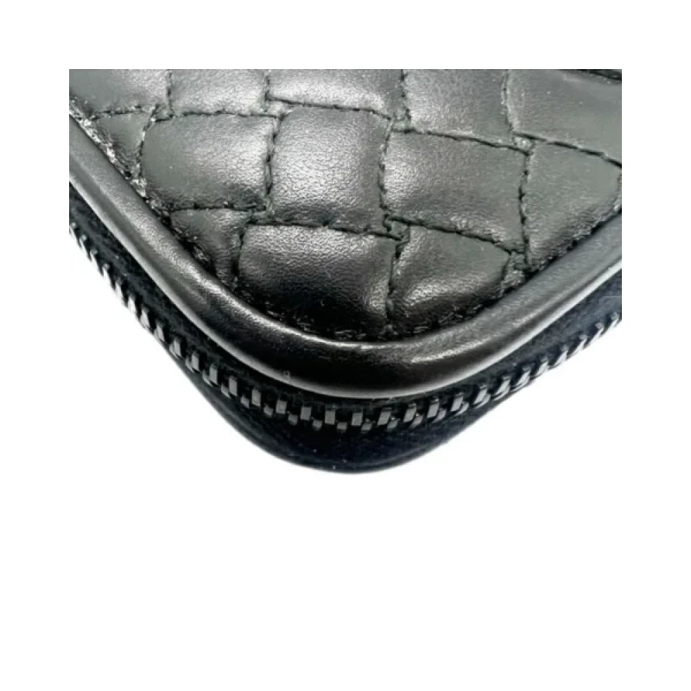 Bottega Veneta Vintage Pre-owned Leather wallets Black Heren