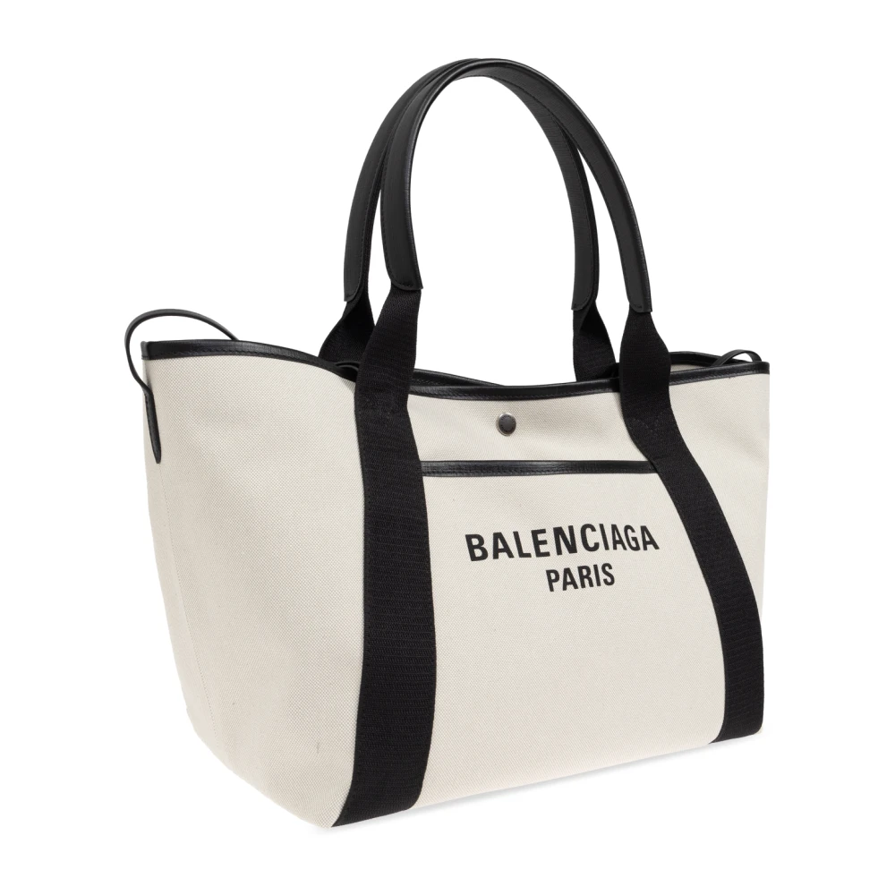 Balenciaga Tas 'Biarritz Medium' type 'shopper' Beige Dames