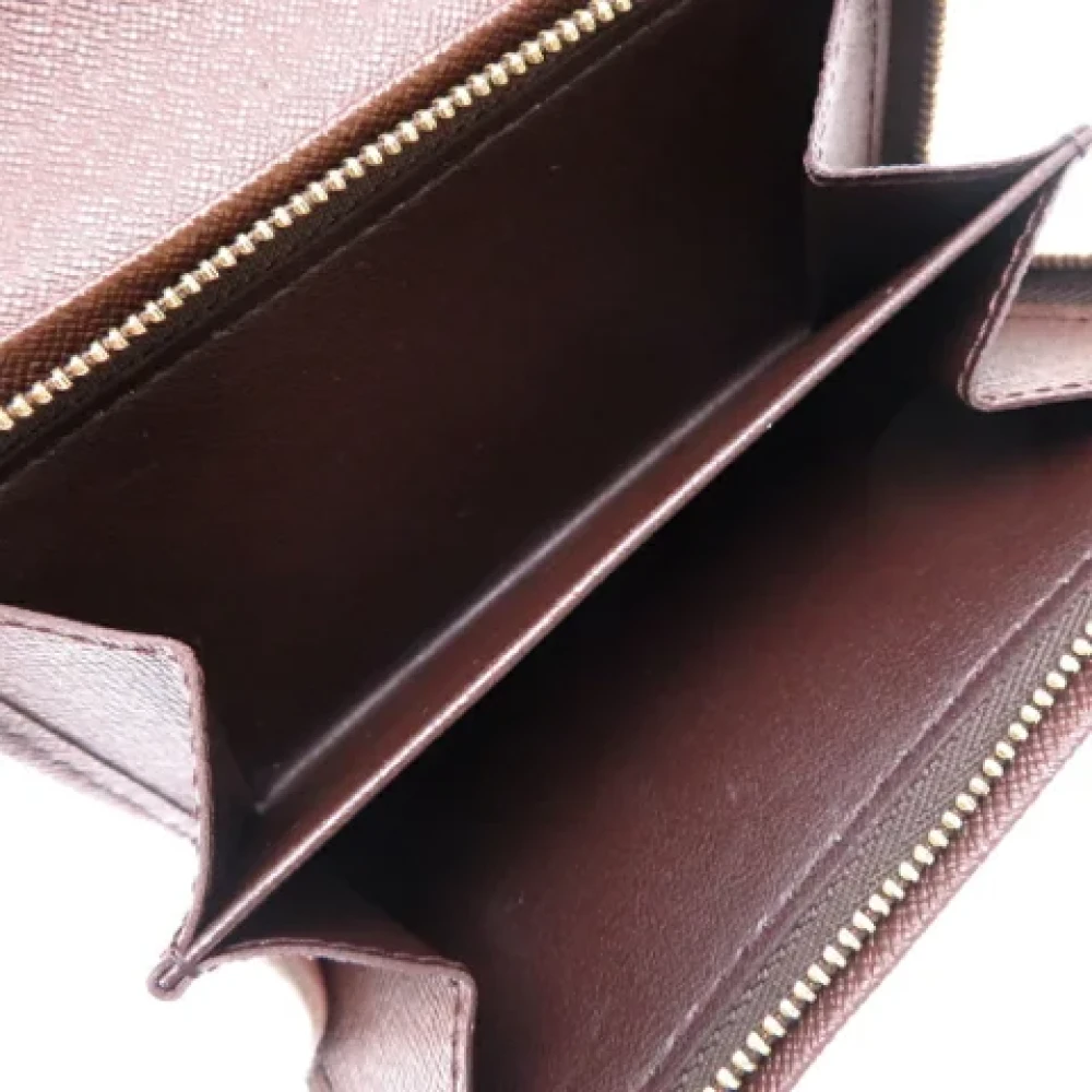 Louis Vuitton Vintage Pre-owned Canvas wallets Brown Dames