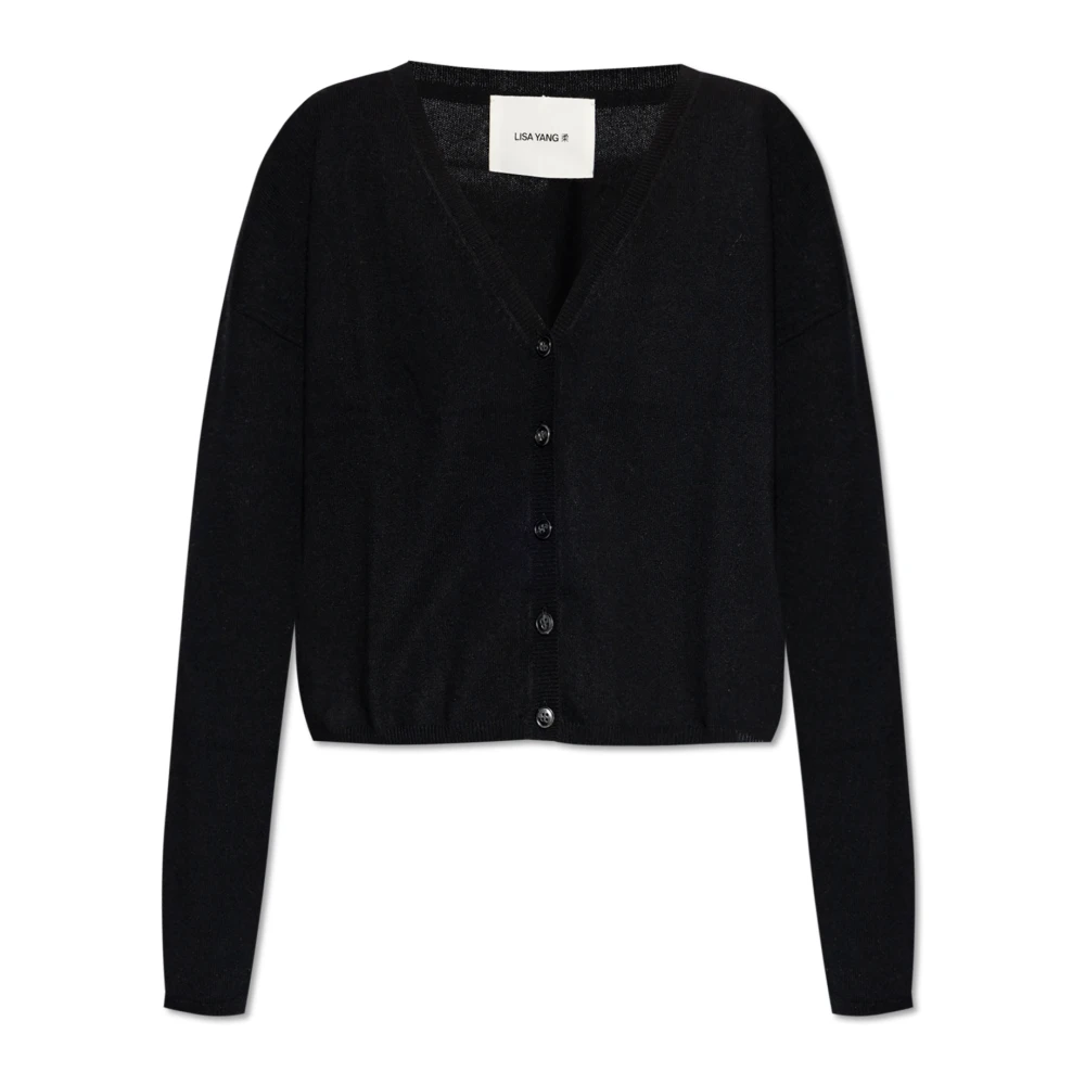 Lisa Yang Cardigan Abby Black Dames