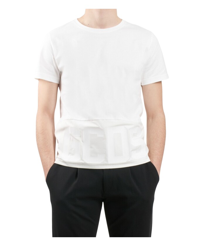 band-logo-nylon-regular-t-shirt