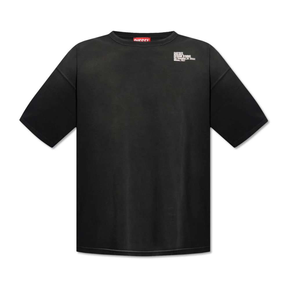 Diesel T-Boxt-N7 T-shirt Black Heren