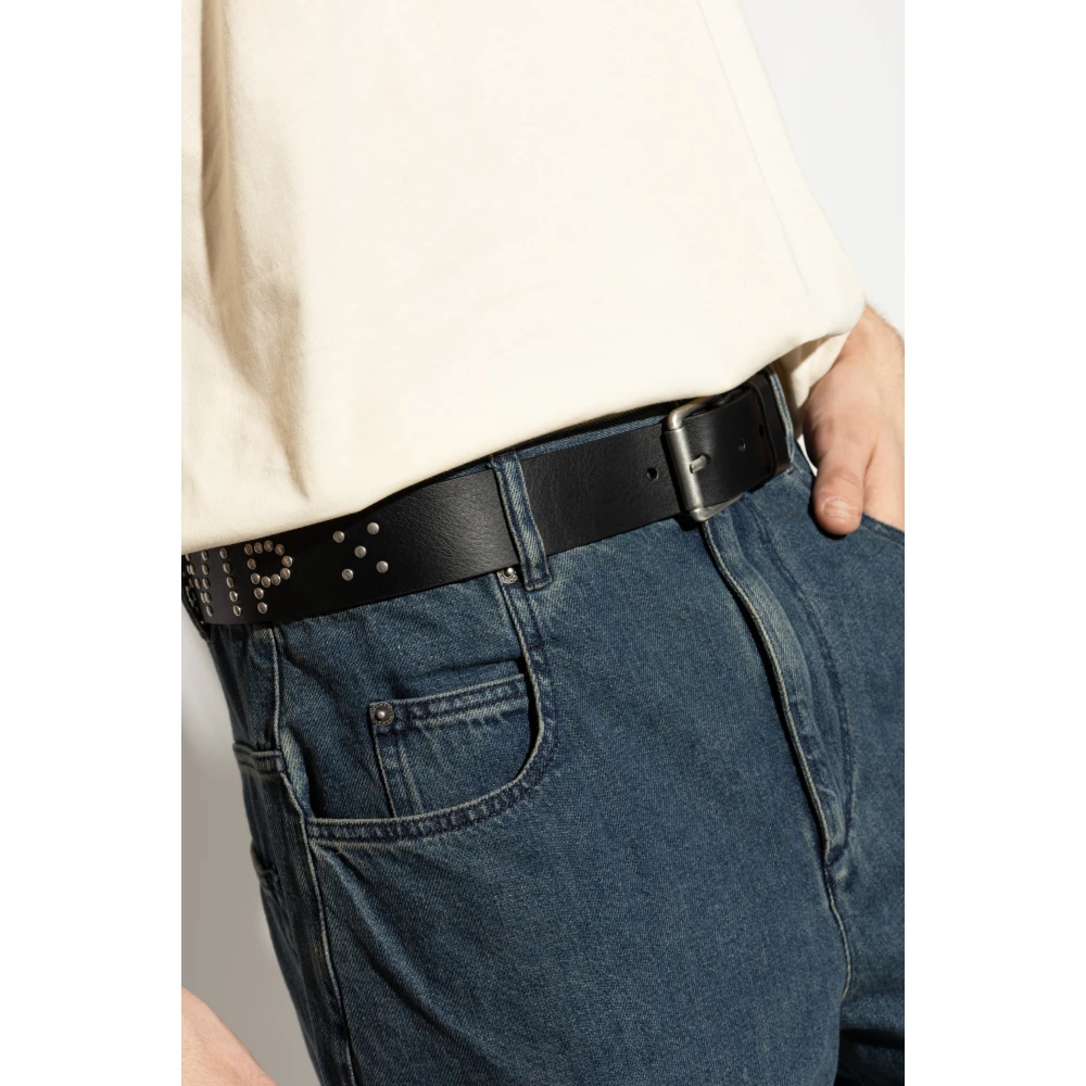 Carhartt WIP Leren riem Black Dames