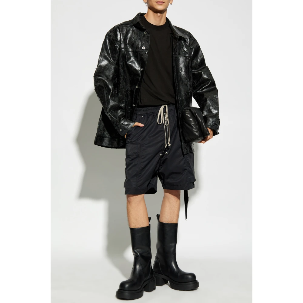 Rick Owens Jumbo Worker Jacket Black Heren
