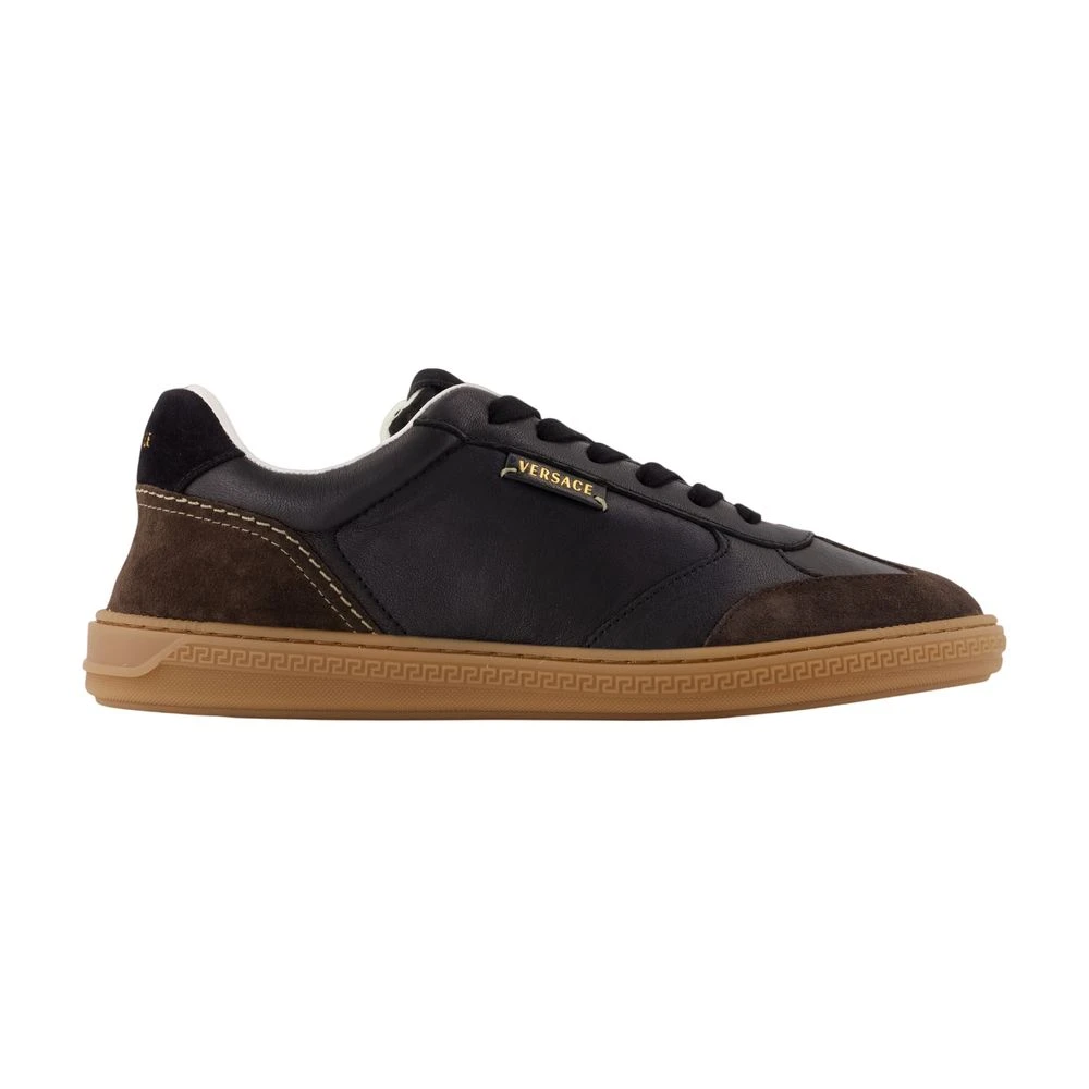 Versace Greca Court Sneakers Heren Schoenen Zwart