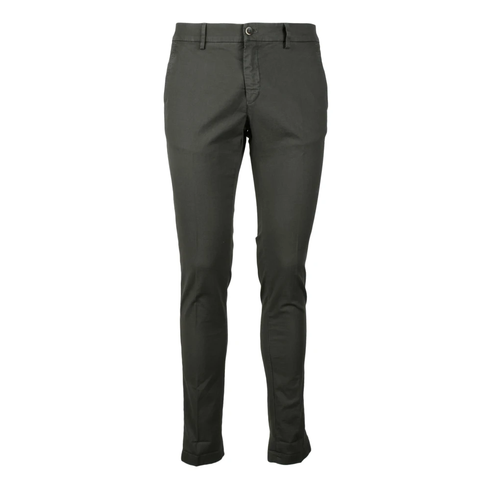 Mason's Stijlvolle militairgroene chino`s Green Heren