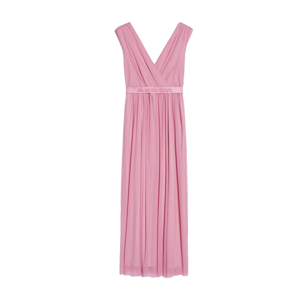 Pennyblack Lange jurk met juweelversieringen Pink Dames