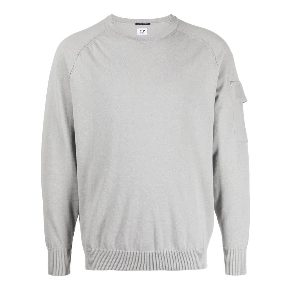C.P. Company Lichtgrijze Metropolis Sweater Gray Heren