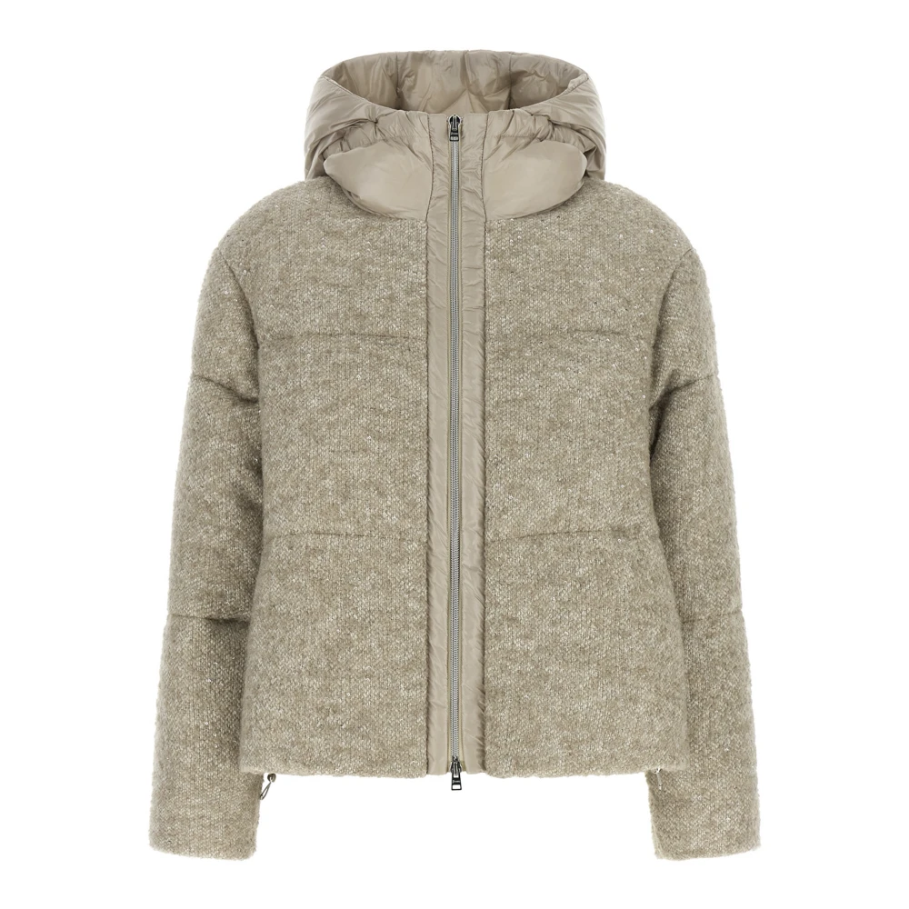 Herno , Damen, Jacken, Beige, M 