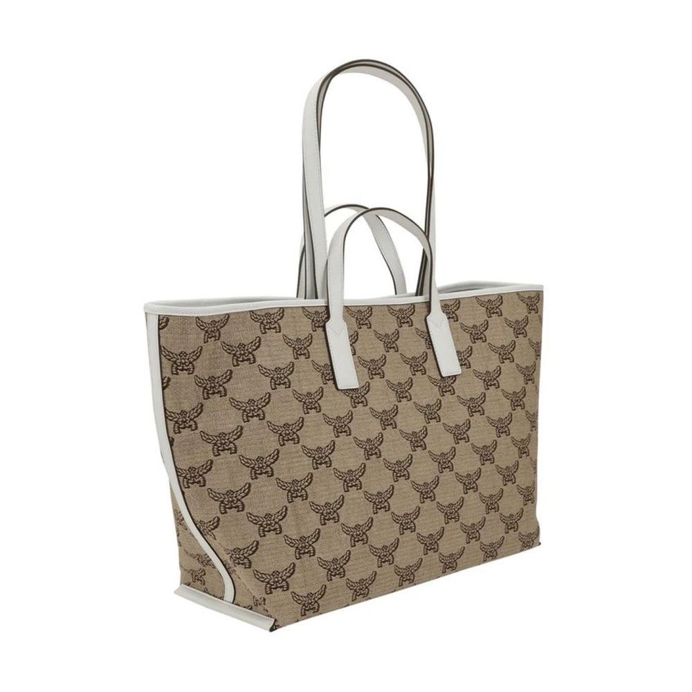MCM Stijlvolle Tote Tas met Afneembare Pouch Brown Dames