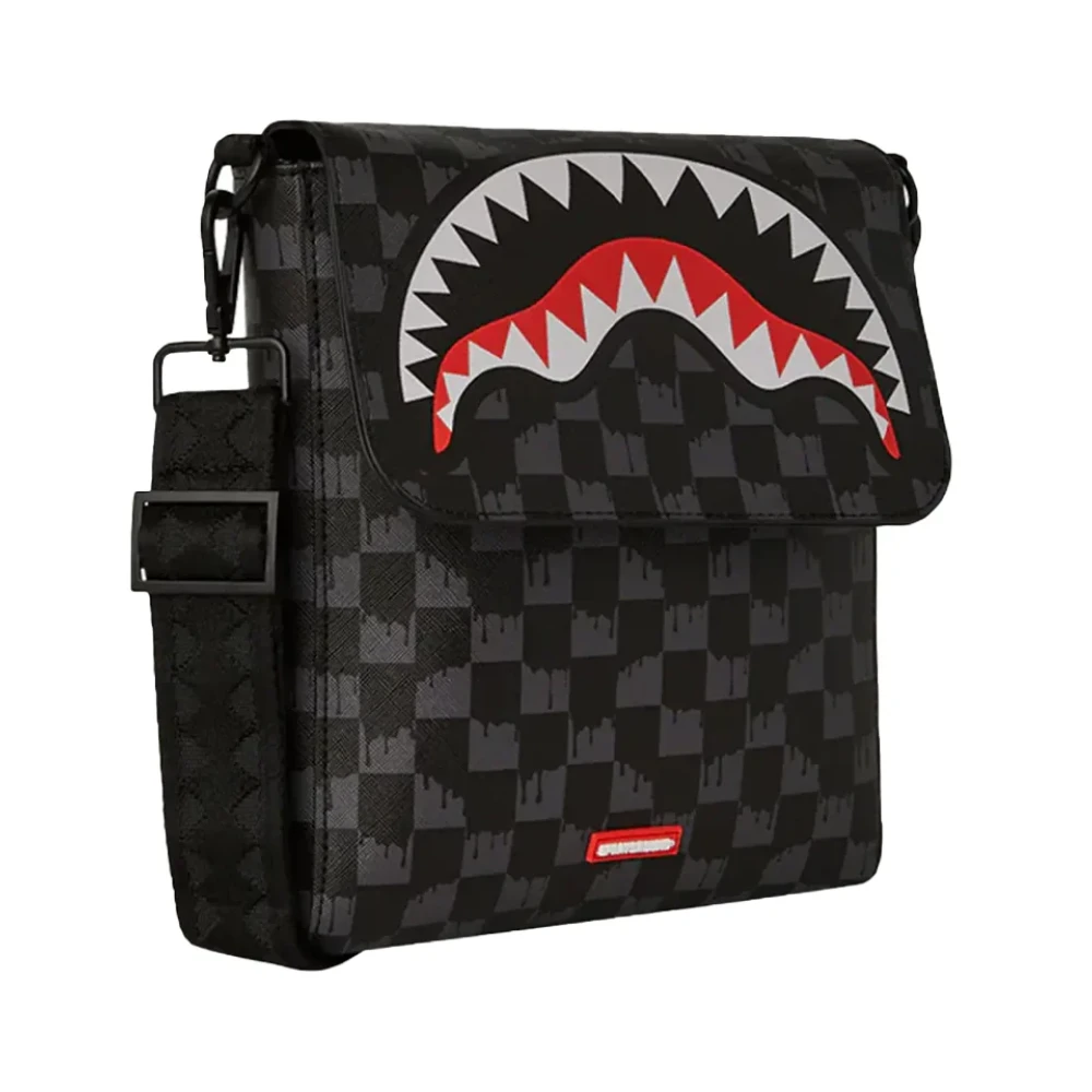 Sprayground Lenticular Effects Schoudertas Gray Heren