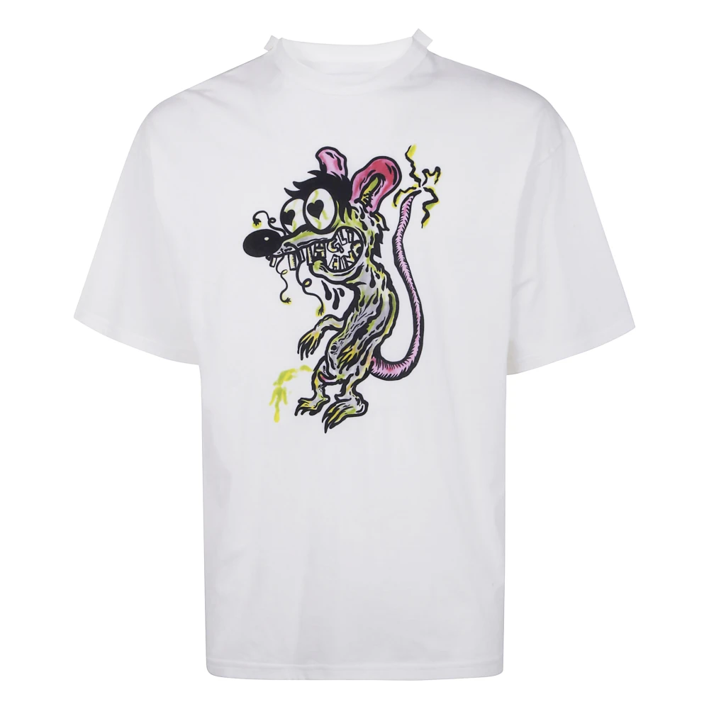 Magliano Essentiële T-shirt voor dagelijks gebruik White Heren
