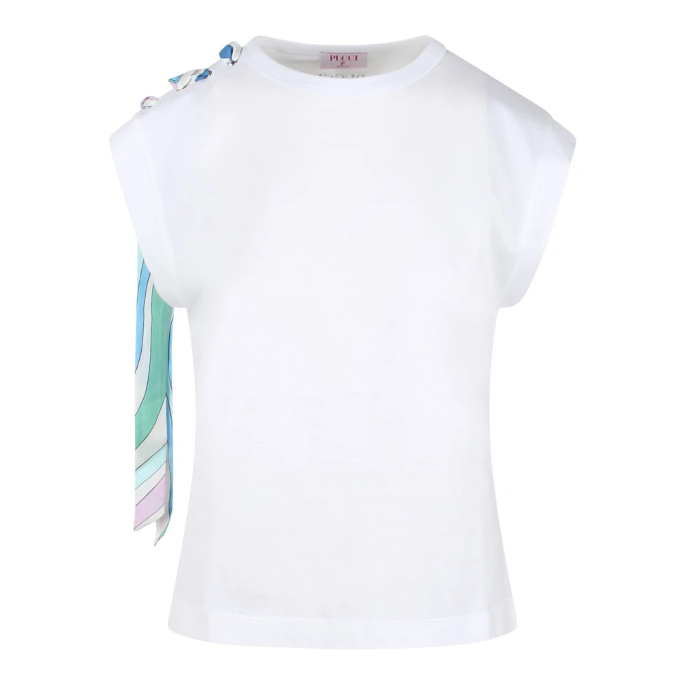 EMILIO PUCCI T-Shirts White Dames