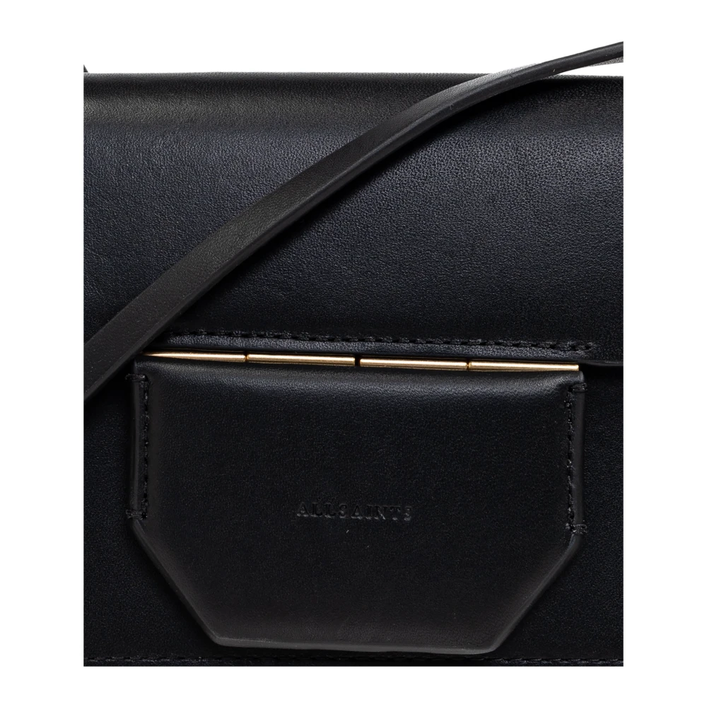 AllSaints Schoudertas Ann Black Dames