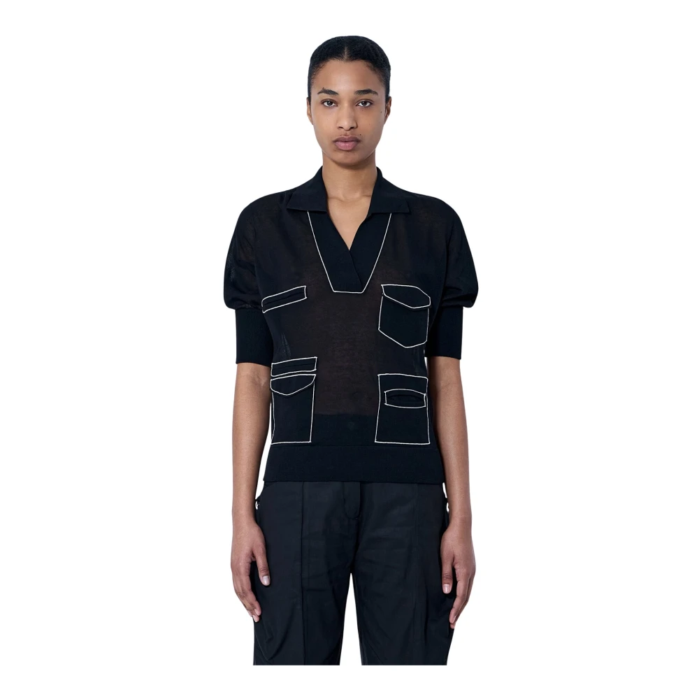 Kiko Kostadinov Donna Nero Top, M, New,