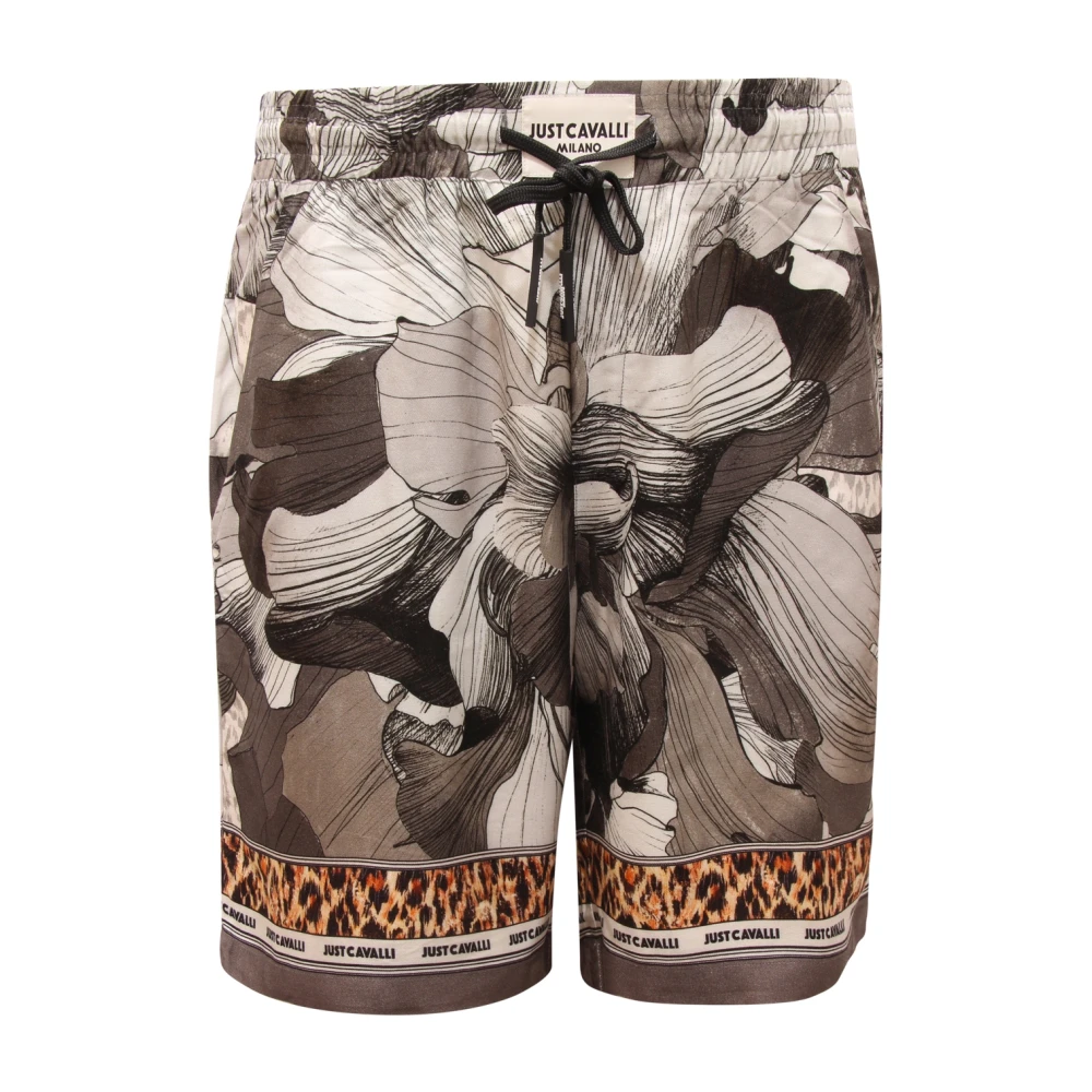 Just Cavalli Herren Multicolor Shorts, Mehrfarbig, Mgröße: