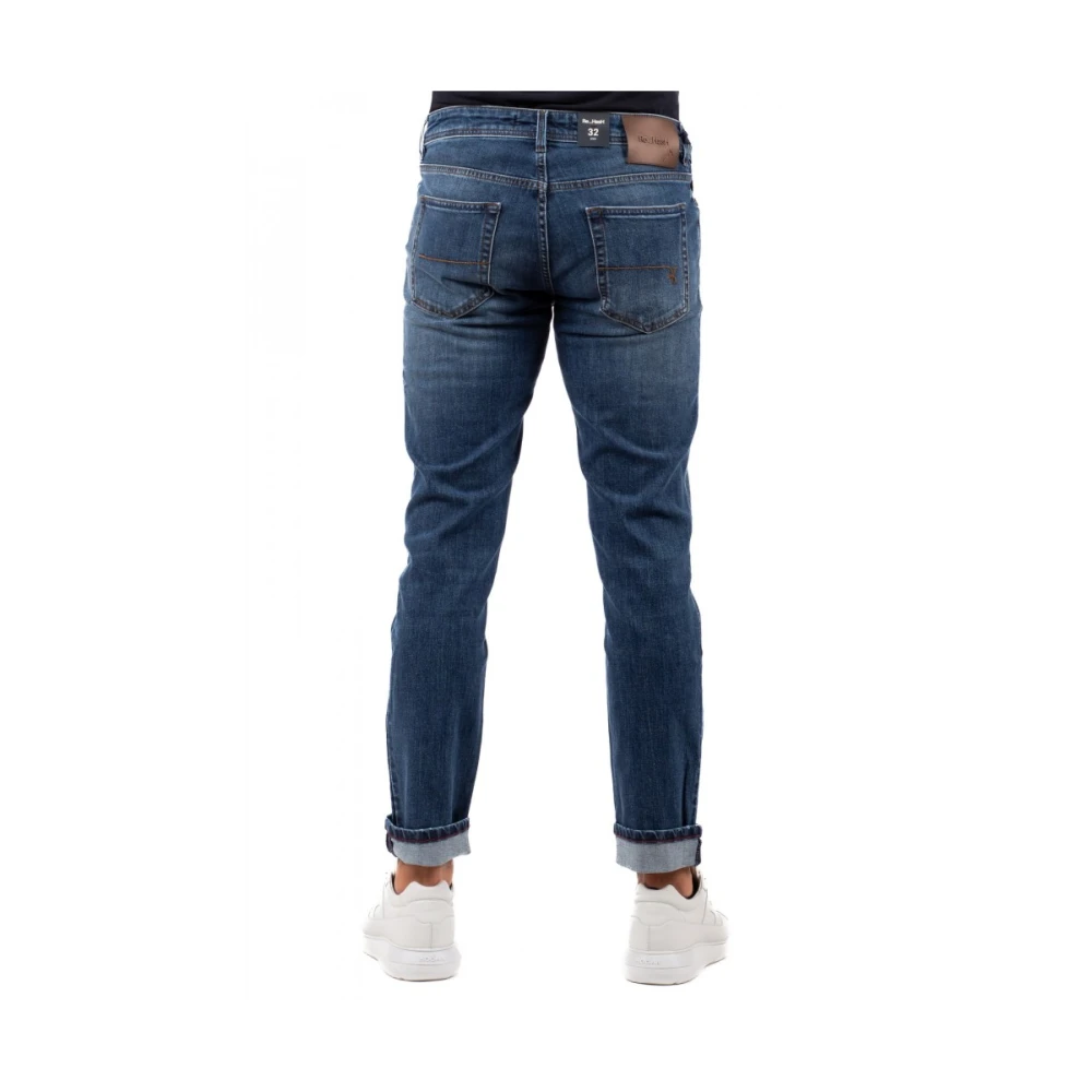 Re-Hash Heren Denim Jeans Blue Heren