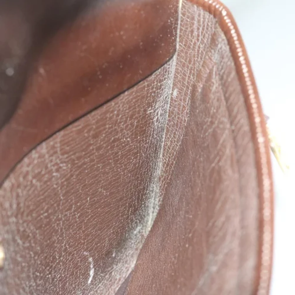 Dior Vintage Pre-owned Leather dior-bags Brown Dames