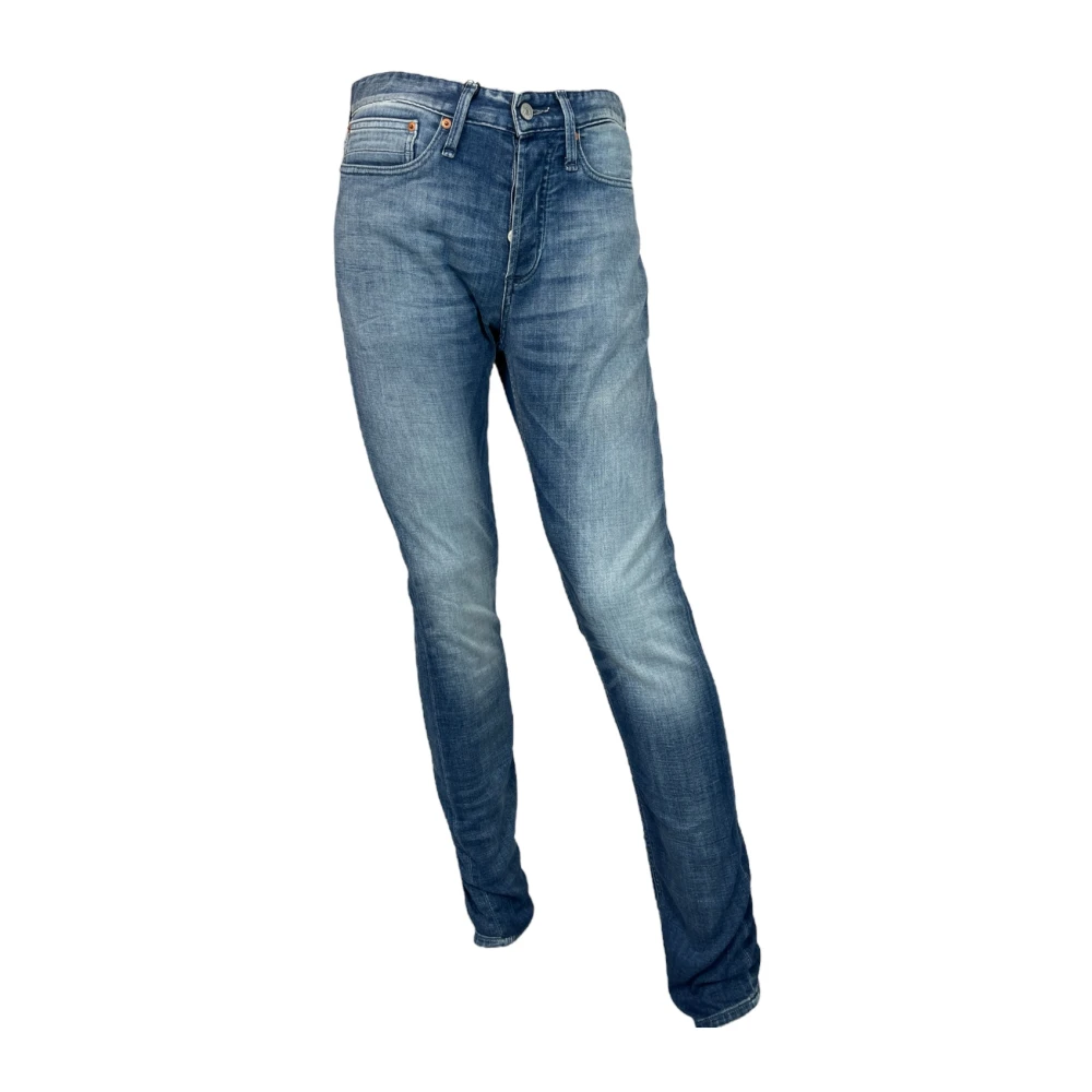 Denham Slim Fit Razor Jeans Mid Blue Dames