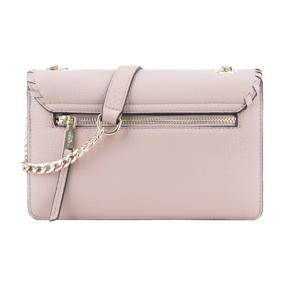 Tosca Blu Dames Schoudertas Magneetknoop Beige Dames