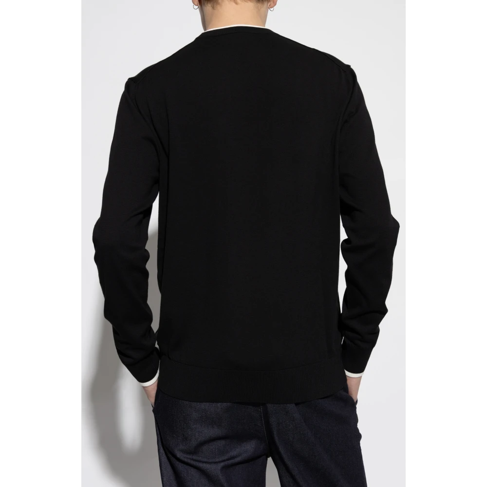 Dolce & Gabbana Trui met logo Black Heren