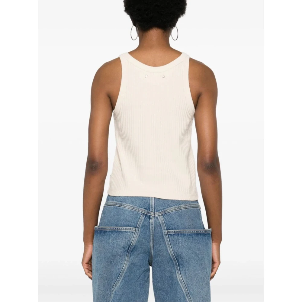 Golden Goose Journey Tank Top Beige Dames