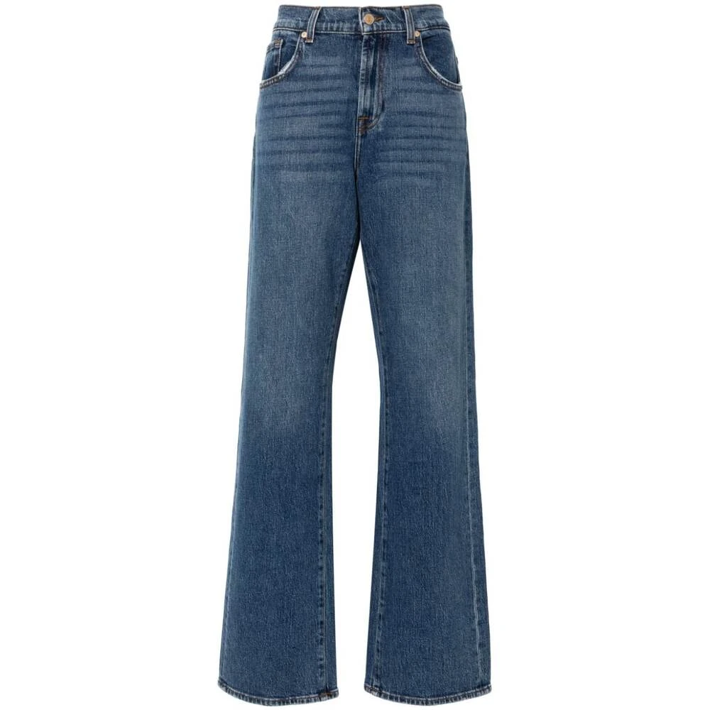 7 For All Mankind Jeans bootcut Blue Dames