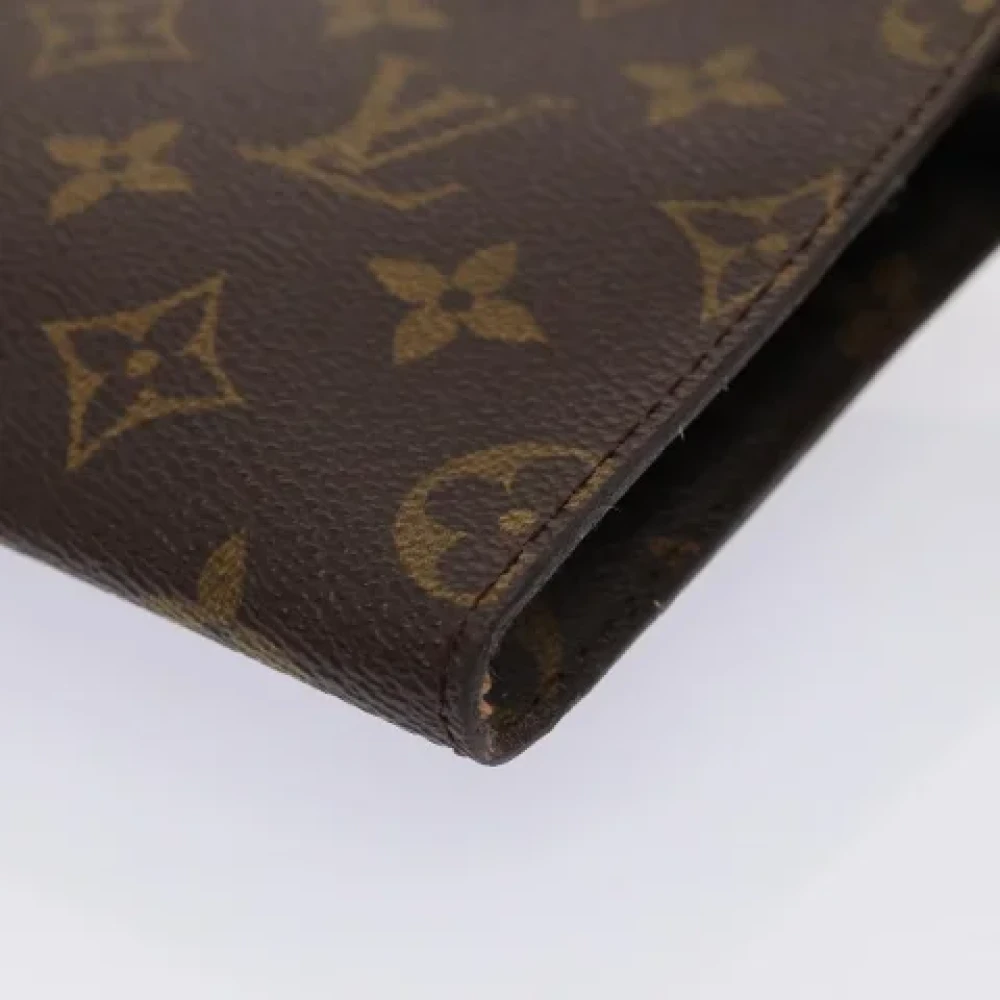 Louis Vuitton Vintage Pre-owned Canvas pouches Brown Dames