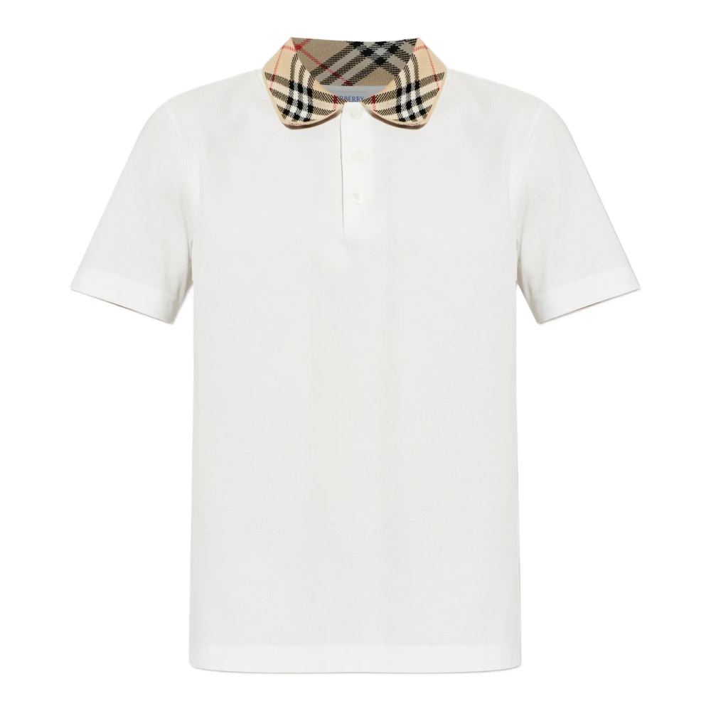 Burberry , Herren, Oberteile, Weiß, L