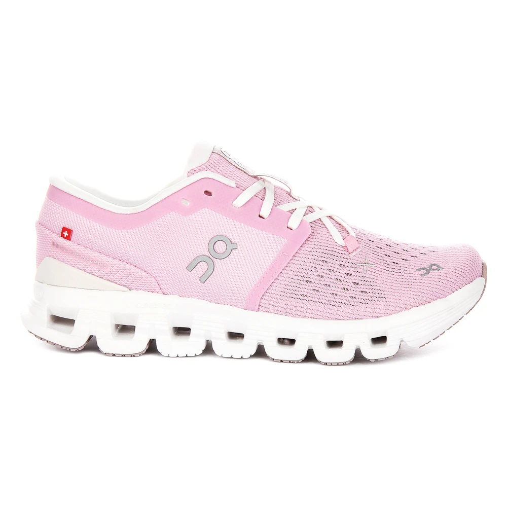On Running Women's Pink Running Shoes, 6 Uk, Cloud X 4 Trainers