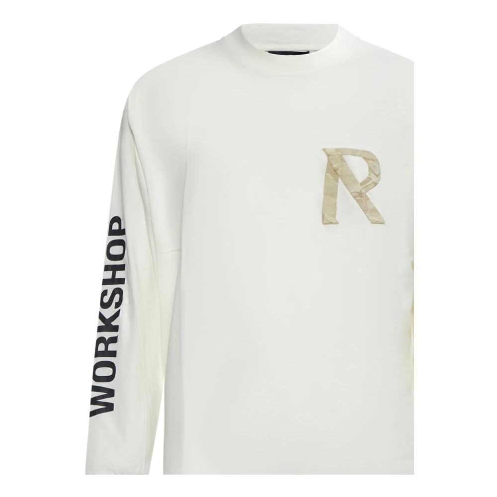 Represent Stijlvolle Top met Lange Mouwen White Heren
