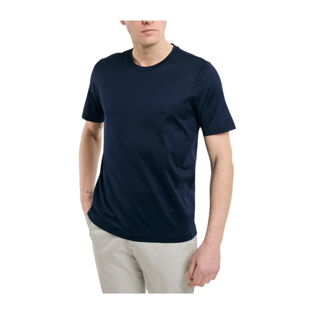 Barba - Tops > T-Shirts - Blue - Barba - Modalova