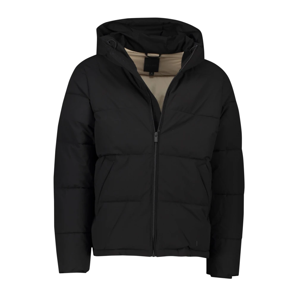 Elvine Zwarte winterjas Black Heren