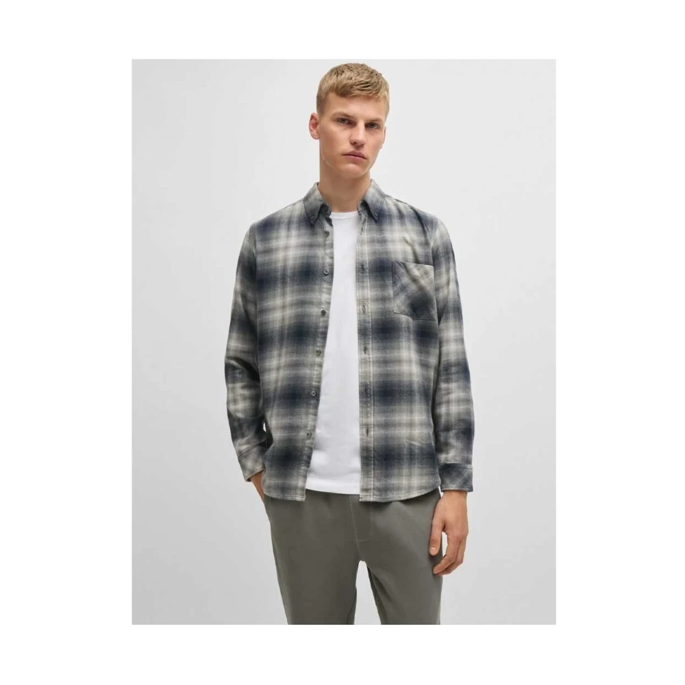 Hugo Boss Stijlvolle Shirt voor Mannen Multicolor Heren