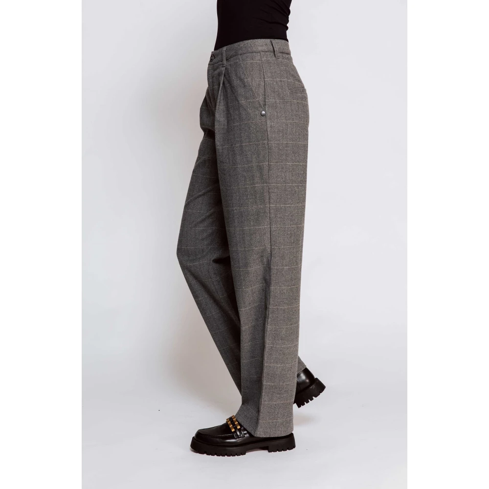 Zhrill Fabric trousers Lenya Grey Gray Dames
